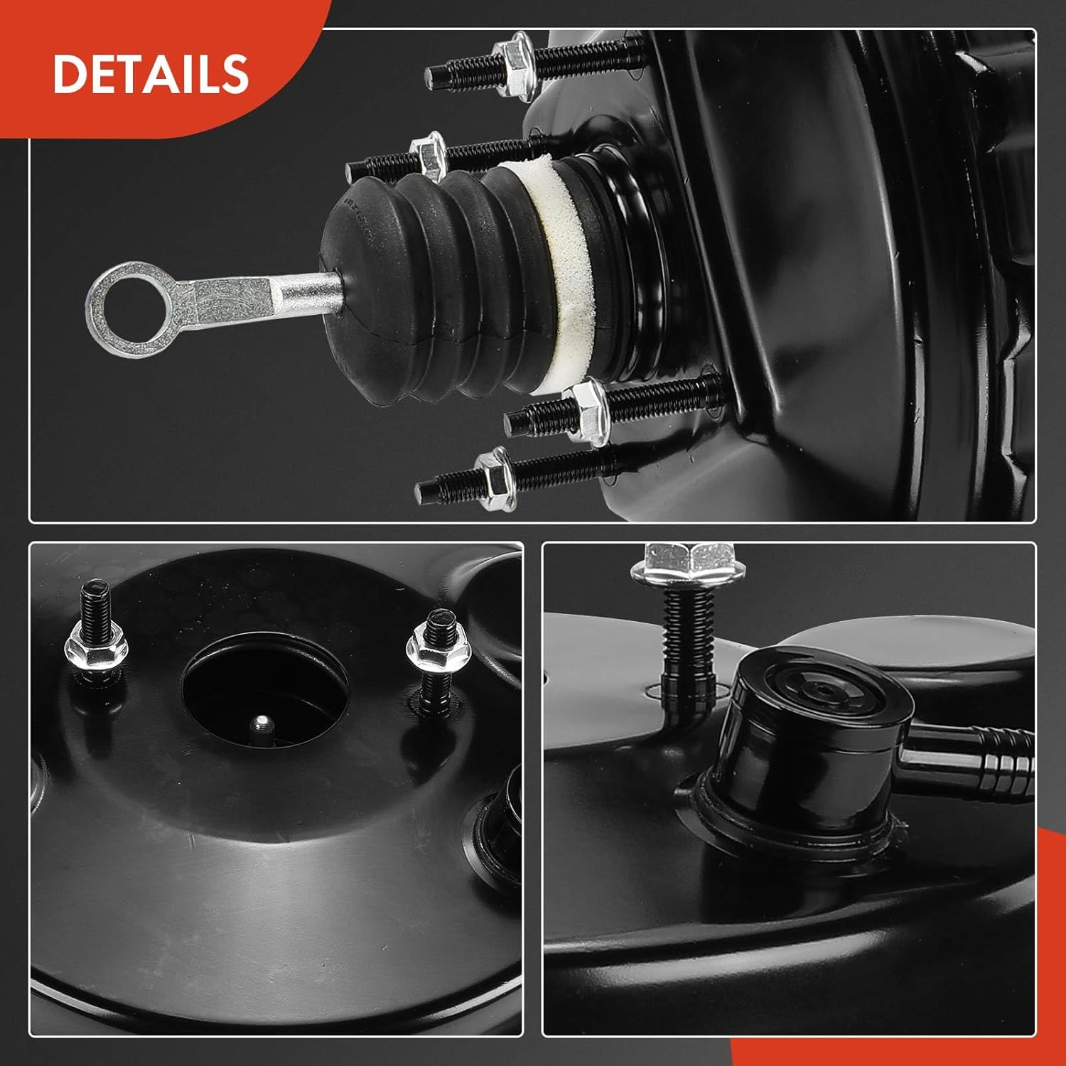 A-Premium Vacuum Power Brake Booster Compatible with Select Ford & Mercury Models - Escape 2004-2007, Mariner 2005-2007 - Replace # 5L8Z2002AA, 6L8Z2002A