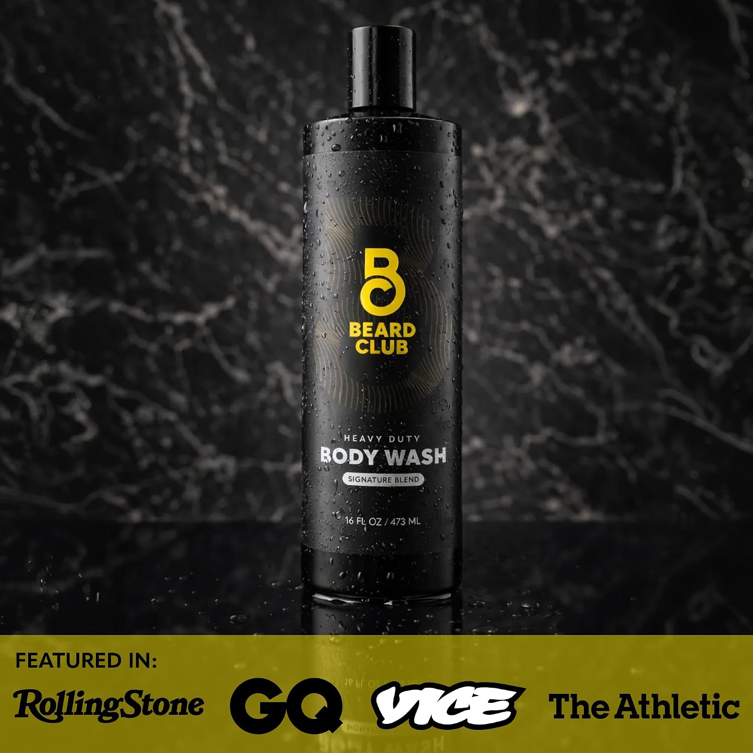 The Beard Club Mens Body Wash – Heavy Duty Shower Gel for Men with Exfoliating Clean, Rich Lather & Signature Scent – Men’s Body Wash for Deep Cleansing & Fresh Skin – 16 fl oz image 5