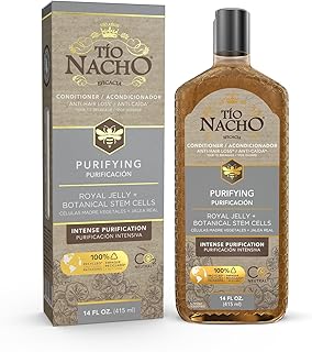 Tio Nacho Conditioner, Purifying with Royal Jelly, Infused with Botanical Stem Cells for Intense Hair and Scalp Purification + Detoxifying Balance, 14 Fluid Ounces…