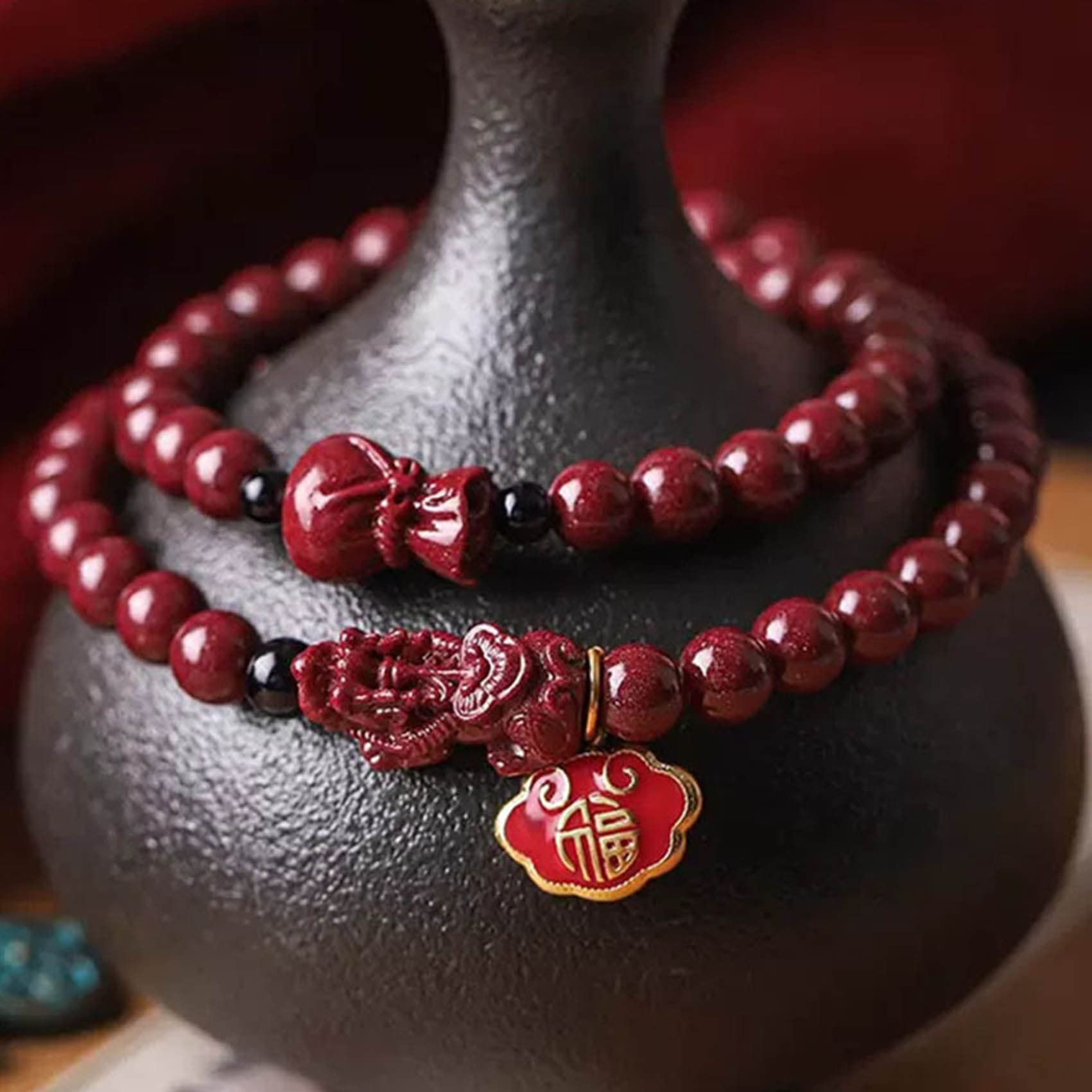 Seleniet Armband - 6mm Edelsteen Kogelarmband | Crystal Cave