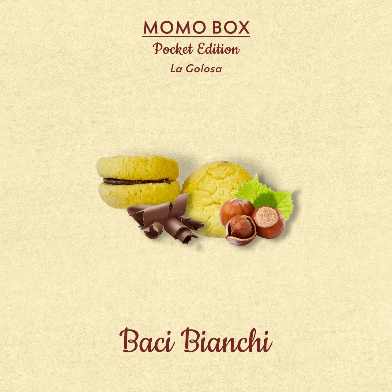 BISCOTTI ARTIGIANALI ASSORTITI "MOMO" IN MONOPORZIONE | BOX "LA GOLOSA" GR. 1500 |