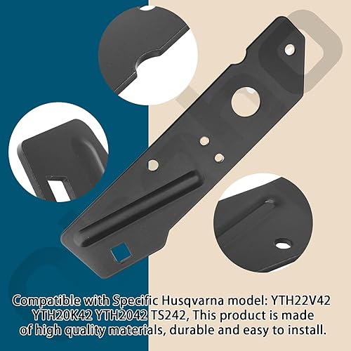 Miniatura 6 de Ohoho 437110 532437110 Brazo loco de 42 pulgadas compatible con cortacésped Husqvarna – Compatible con el modelo: 96043017200, YTH22V42, YTH20K42,