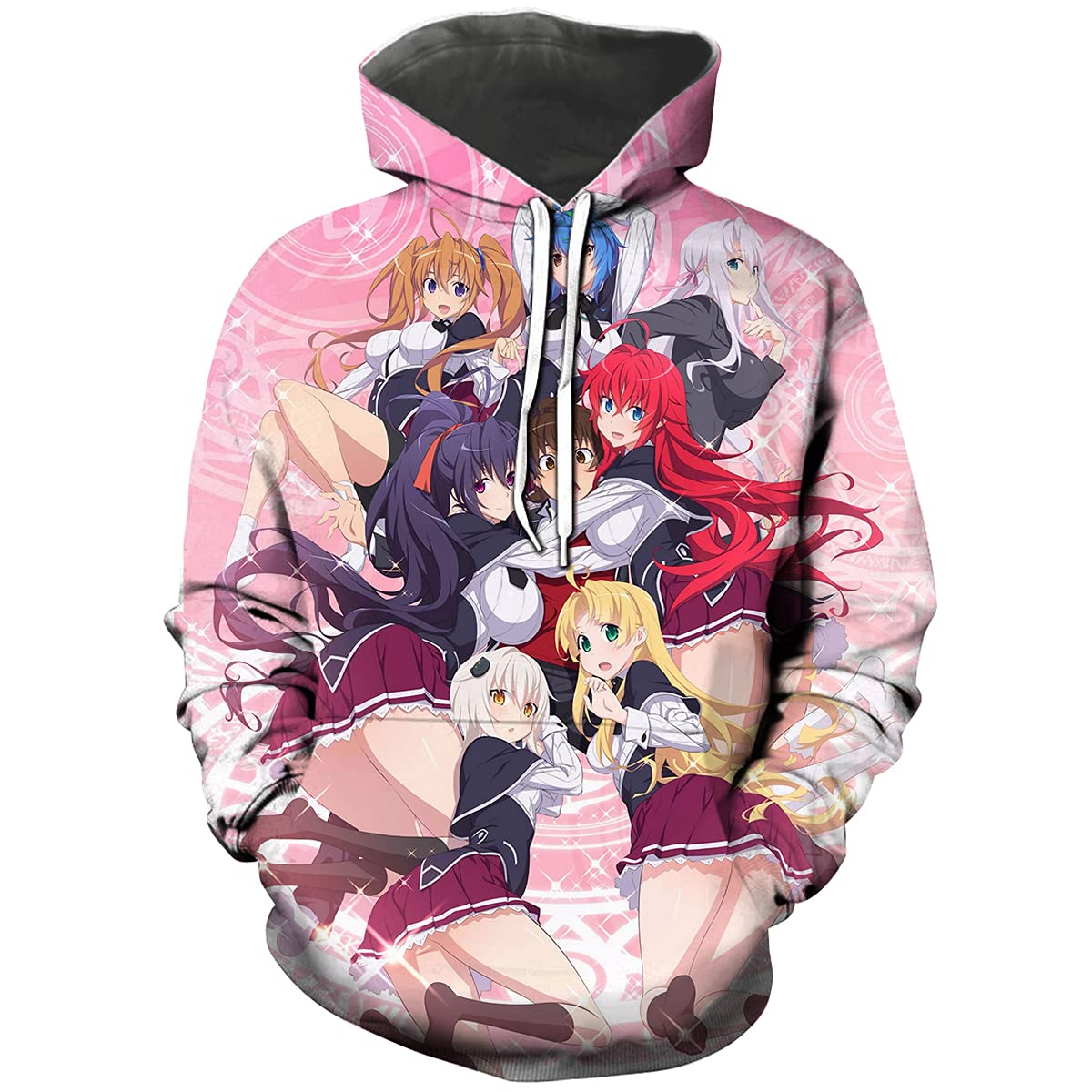 High School DxD Anime Casual Hoodie Sweatshirt Pullover