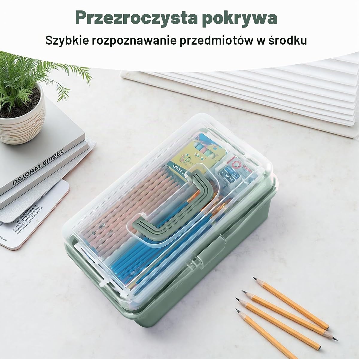 3-półkowe wielofunkcyjne pudełko do przechowywania, 33 cm, regulowane pudełko do sortowania, walizka do majsterkowania, skrzynka do szycia, walizka na lekarstwa, organizer z 2 półkami do