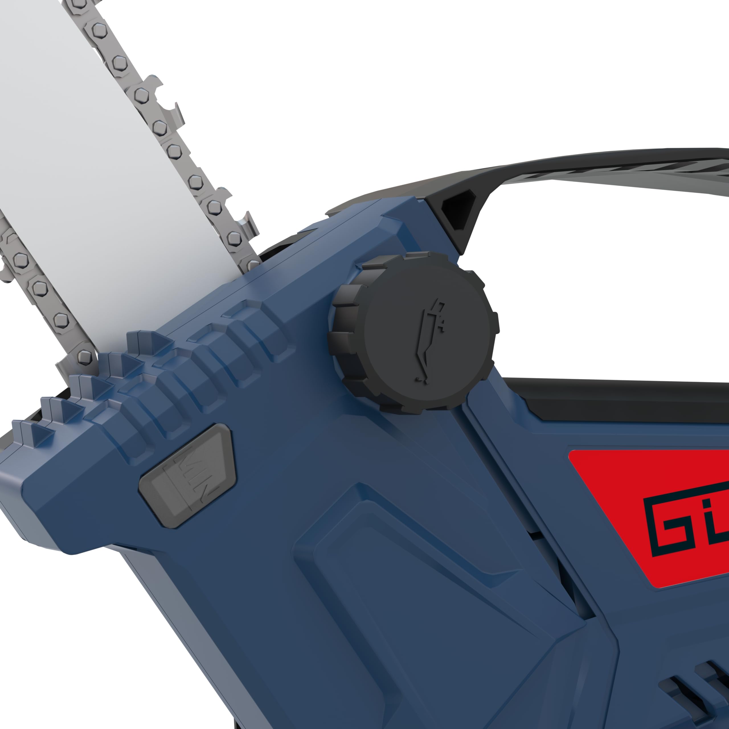 Güde Akumulatorowa mini piła łańcuchowa GMK 18-201-05 (18 V, bezszczotkowa, automatyczne smarowanie łańcucha, beznarzędziowy system szybkiego mocowania łańcucha, długość cięcia 130 mm, ochrona