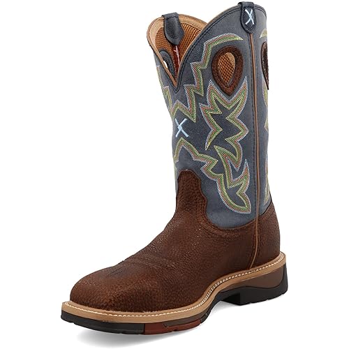 Twisted X Mens Lite Cowboy Steel Toe Workboots