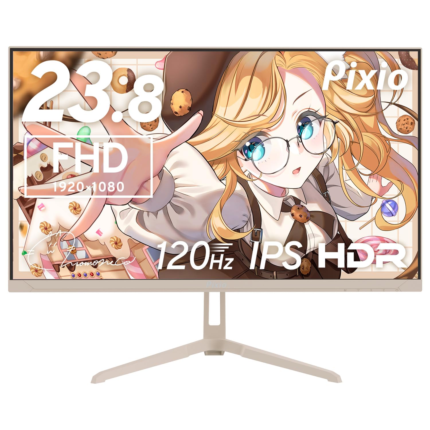Amazon.co.jp: Pixio PX246 Wave Beige ゲーミングモニター 23.8インチ
