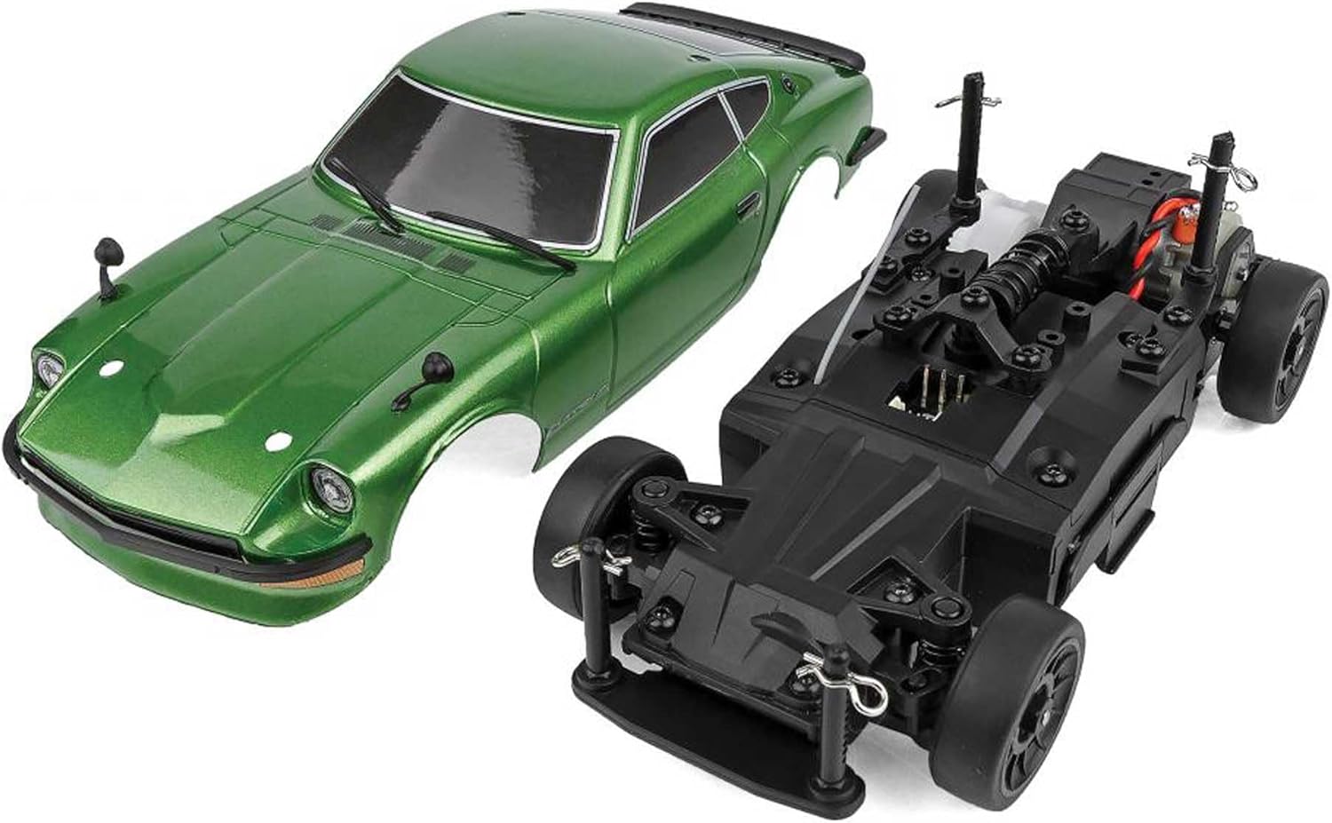 Team Associated SR27 Datsun 240Z RTR NiMH Combo, Green, ASC20188C