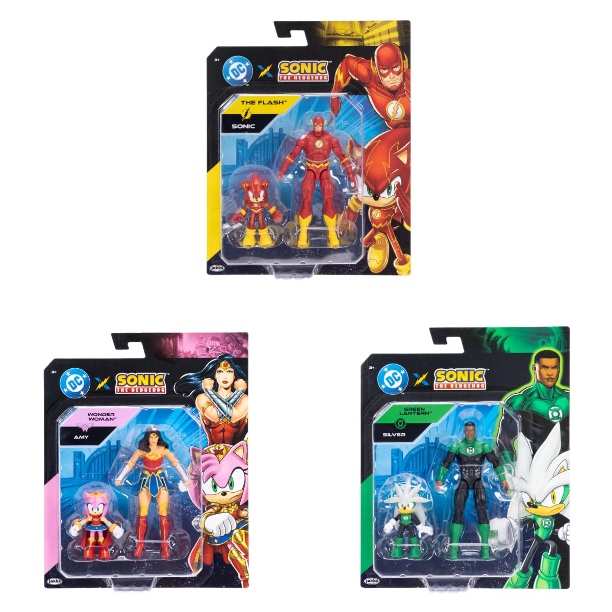 DC x Sonic – Multipack de Figuras Serie 2 : Amazon.es: Juguetes y