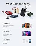 INIU 20000mAh Power Bank, 45W PD Fast Charging Portable Charger, 30% Smaller Battery Pack with USB-C Cable, Travel Phone Charger, Flight-Safe Powerbank for Hiking, Business Trip, Green