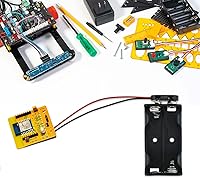 Vista 6 de SDTC Tech Juego de 2 soportes de batería AA de 1,5 V y kit de conector a presión tipo I 3 voltios espesar caja de batería de plástico