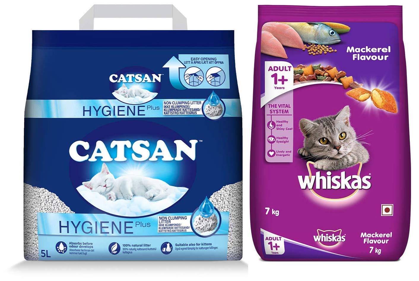 Catsan 4008429117138 Clumping Cat Litter Natural (1 X L), 44 OFF