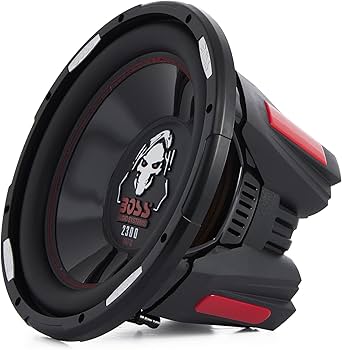 Amazon.co.jp: 12インチ 2300W DVCサブウーハー P126DVC BOSS AUDIO