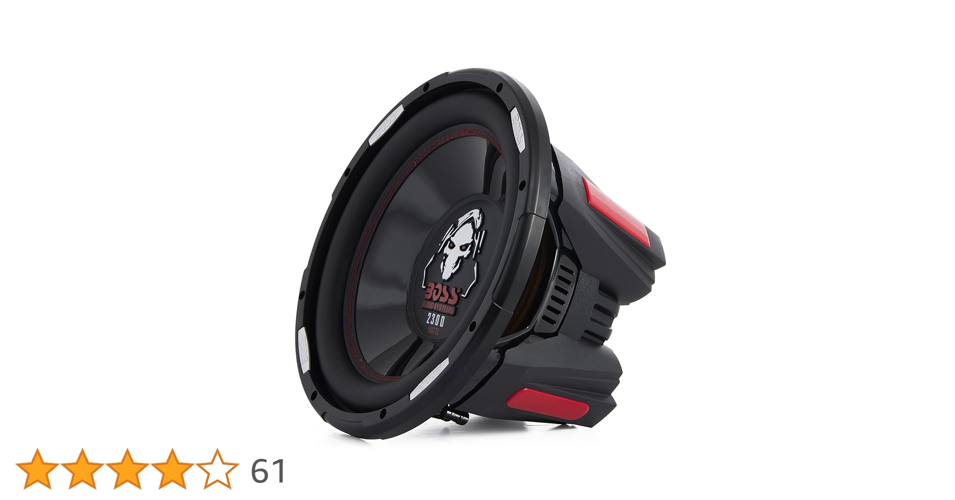 Amazon.co.jp: 12インチ 2300W DVCサブウーハー P126DVC BOSS AUDIO