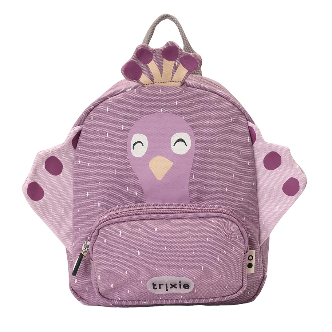 Trixie Mochila escolar pequeña, mochila repelente al agua para niños, pequeña bolsa de gimnasio, primera mochila para niño o niña