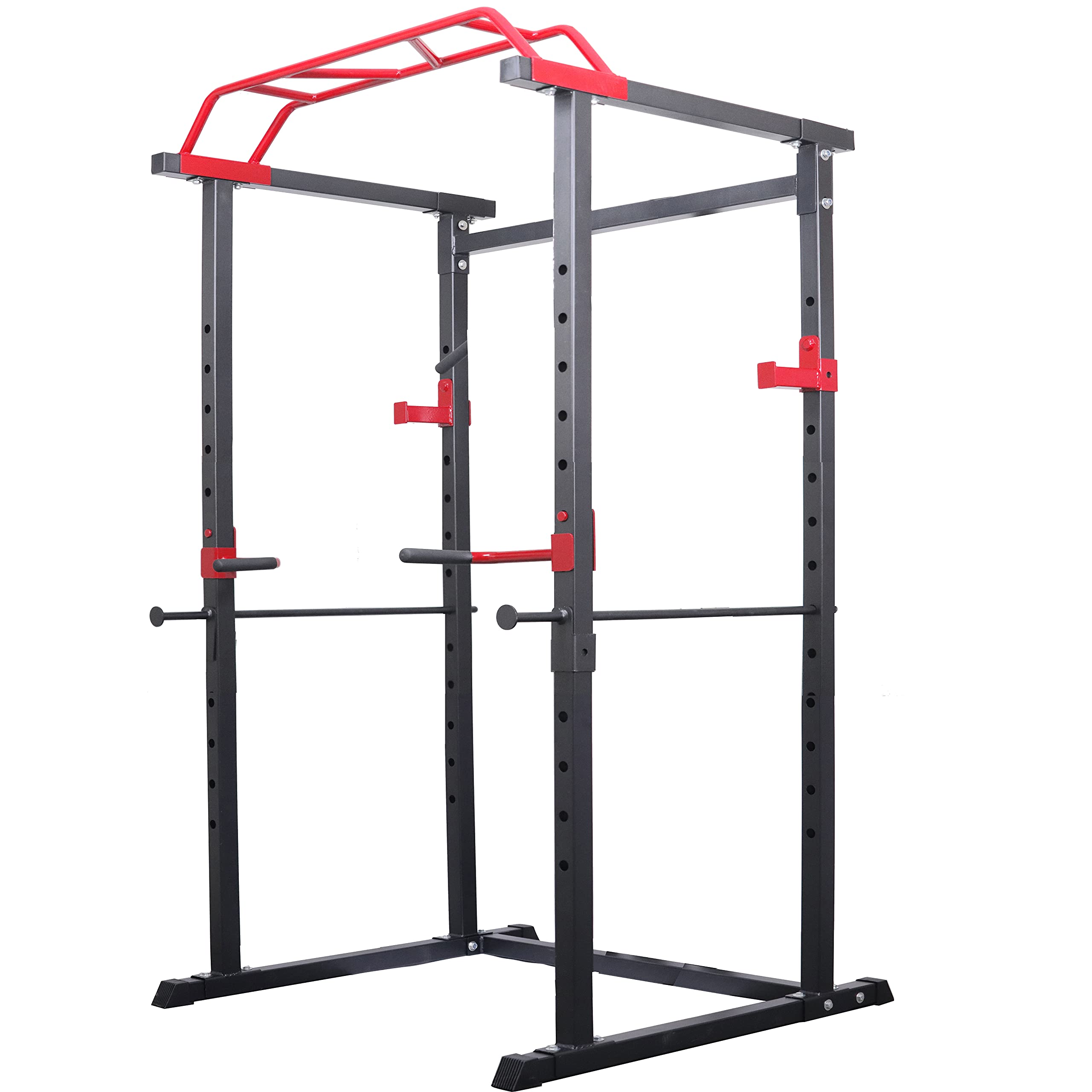 Kobo Imported PR-2 Professional Squat Power Rack Weight Lifting Cage Multi-functional Frame Household Flat Bench Stand Barbell Stand Fitness Training Equipment Strength Training-image-25