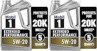 Vista 44 de Mobil 1 - Aceite de motor Extended Performance High Mileage 5W-20, 5 cuartos de galón