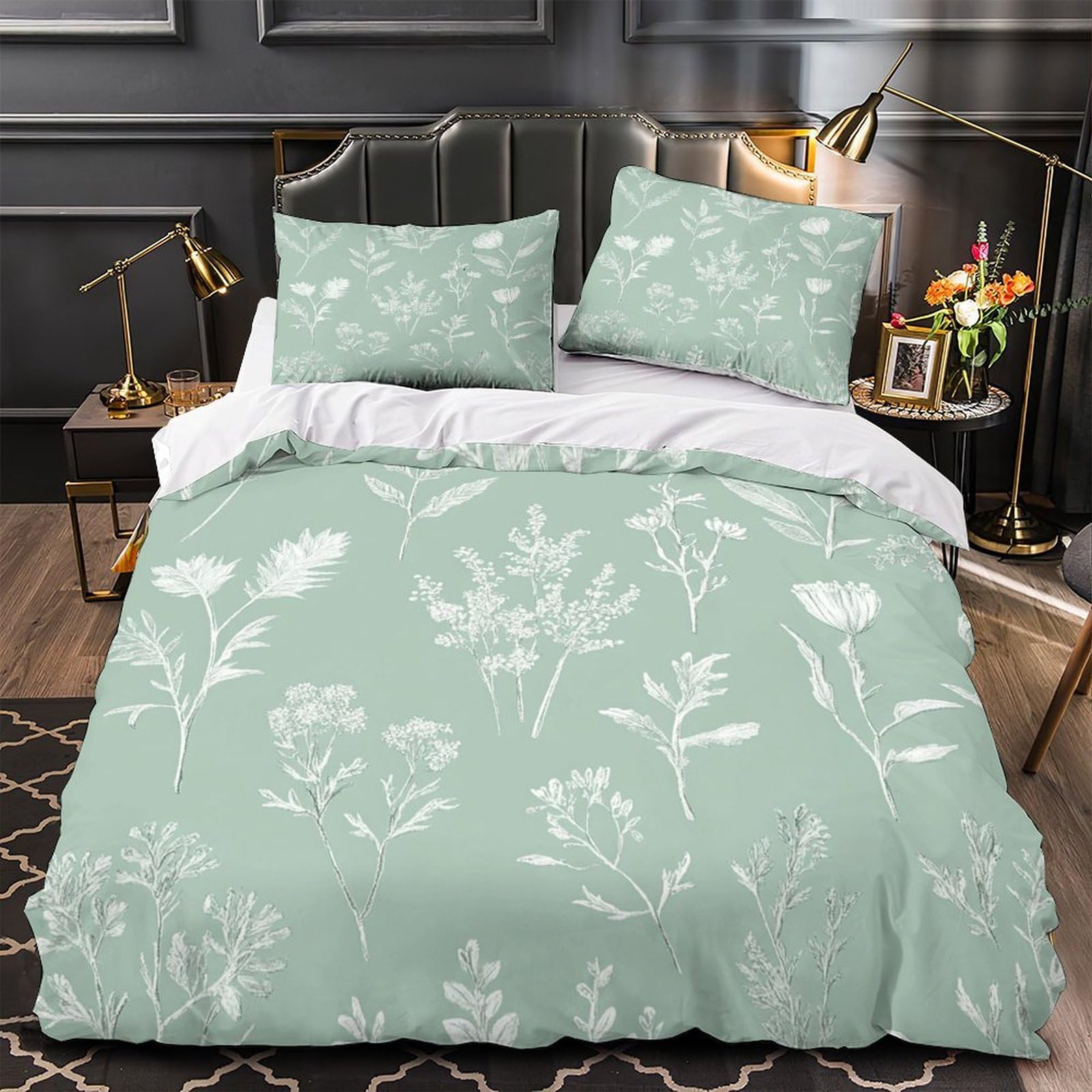 Housse de couette Boston Terrier hypoallergénique et douce pour grand lit