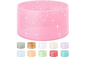 Vmini Protective Glitter Silicone Boot for Stanley Tumbler 40 oz