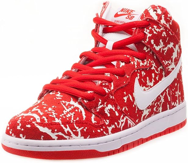 Nike Mens Dunk High Premium SB Raw Meat Challenge Red/White Synthetic Size 10 : Amazon.com.mx 