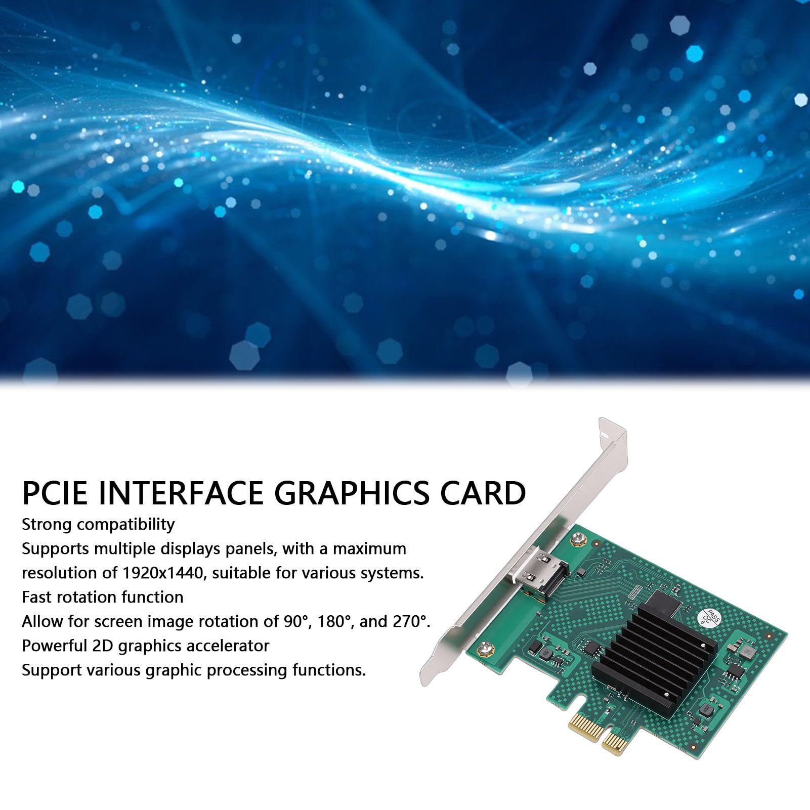 Jectse Karta Graficzna PCIe, Akcelerator Grafiki 2D z Wyjściem, GPU