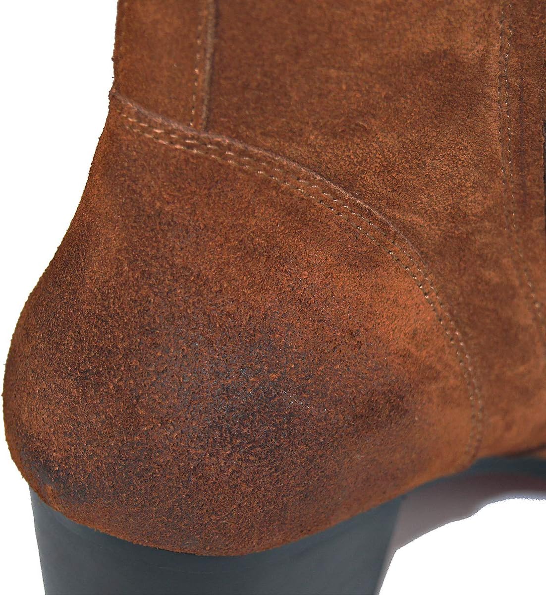 OSSTONE Dress Boot Men Designer Leather Chelsea Boots Casual Heel Shoes Zipper-up OS-JY002-US - Image 2