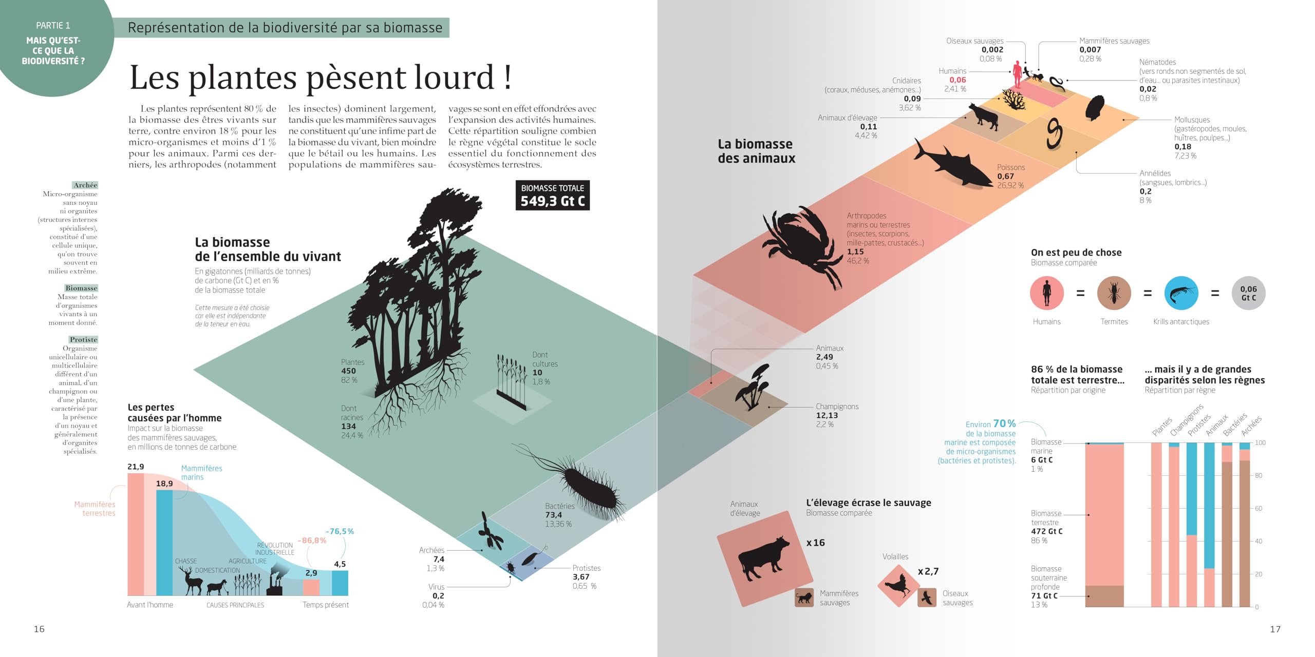 La biodiversité en infographies: L'urgence du vivant : comprendre pour agir