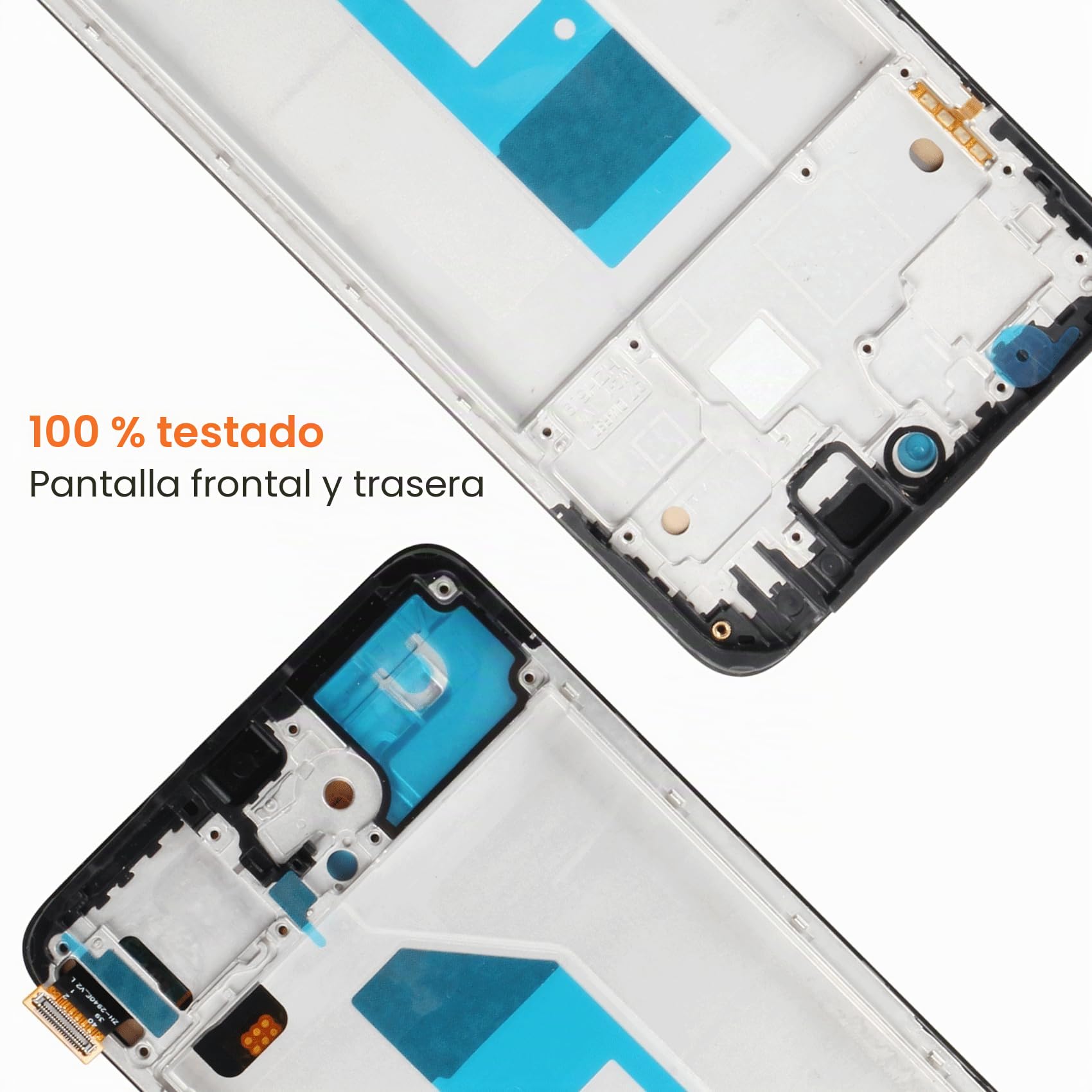Pantalla LCD para Xiaomi Redmi Note 14 4G 24117RN76G 24117RN76O 6,67 Pulgadas LCD Pantalla Táctil Digitalizador Asamblea con Herramientas (Negro sin Huellas, Paso 5G, No para 24117RN76E)
