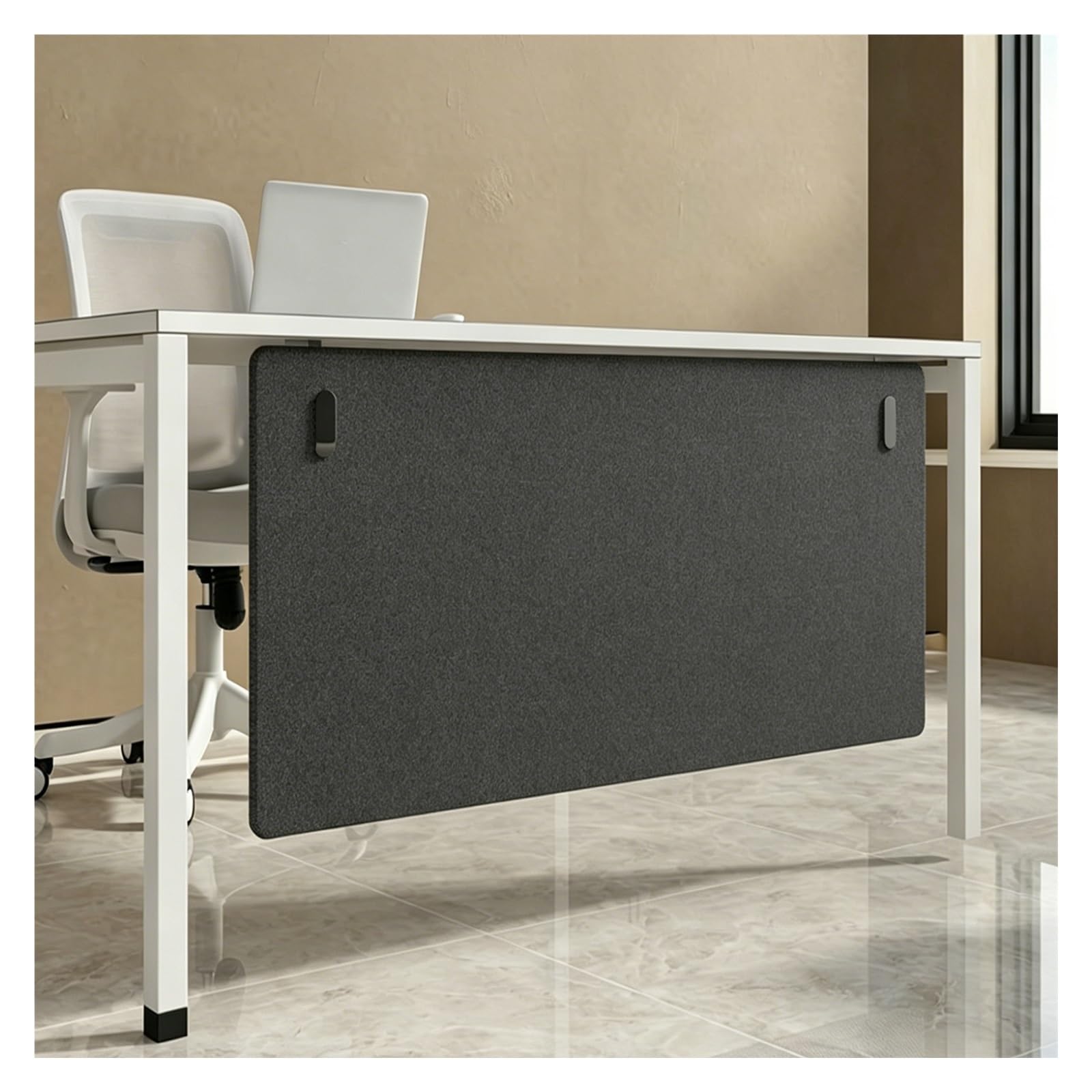 Panneau de modestie sous table acoustique barrière de confidentialité bureau