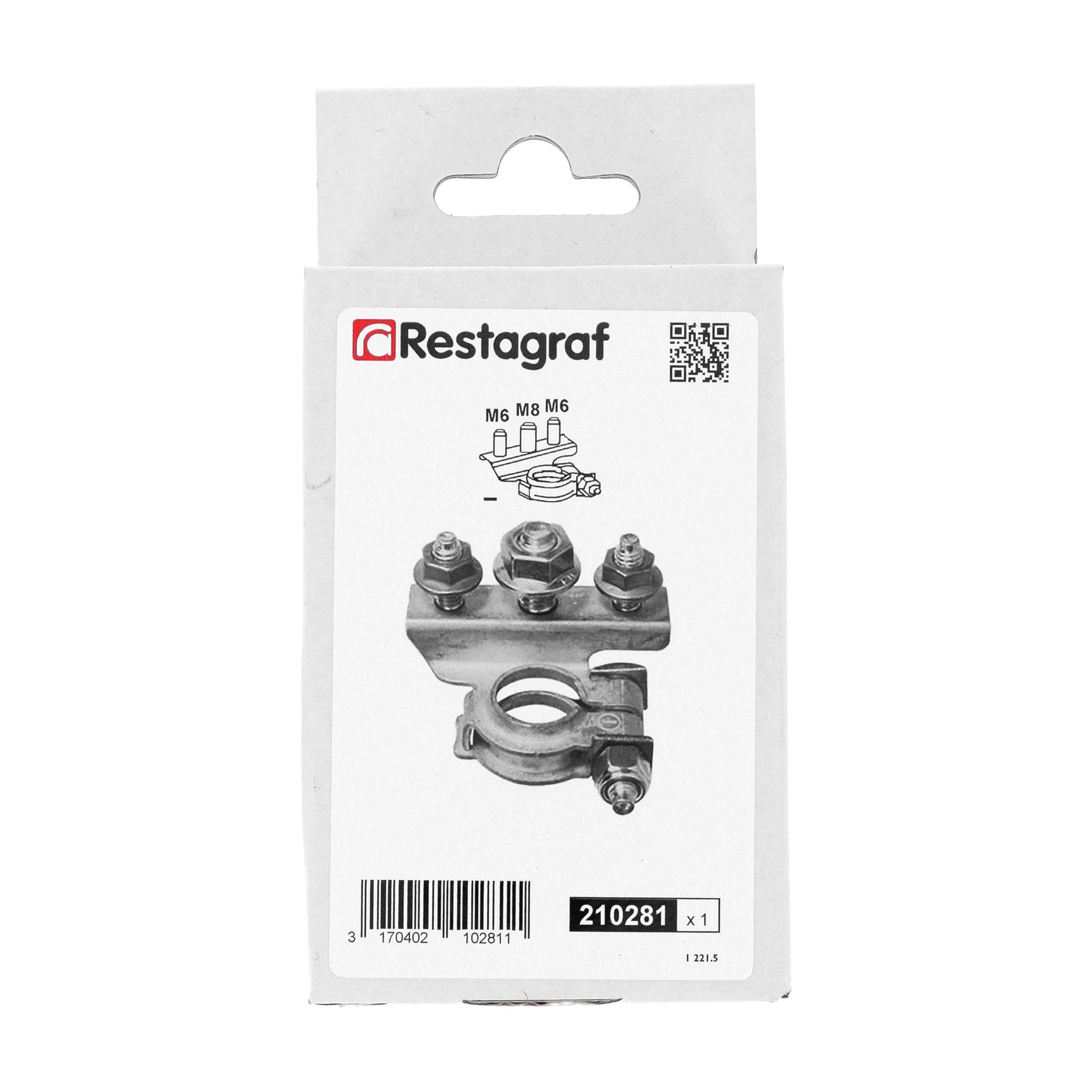 Restagraf Cosse De Batterie M8 Spécifique MAN - Lot De 2 Réf. 6956