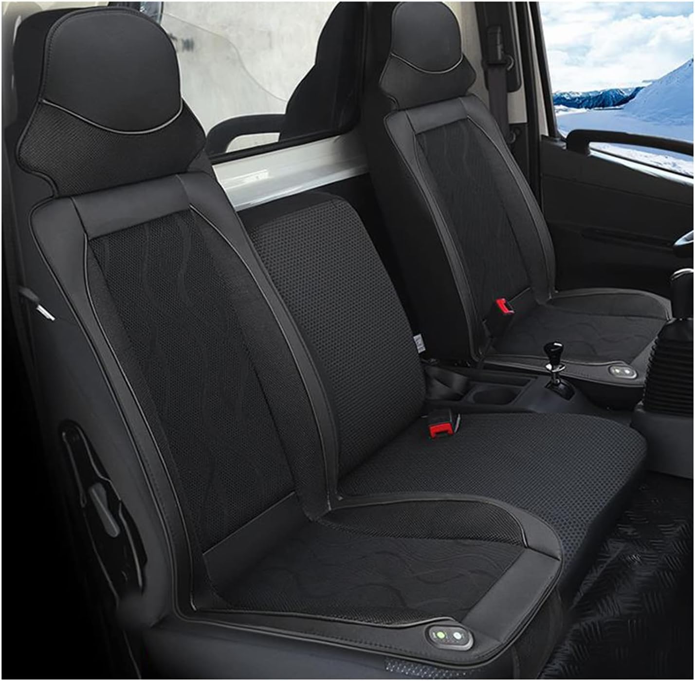 ー品販売 クーリングカーシートクッション 24vトラックベンチレーションマッサージシートクッション 3つの