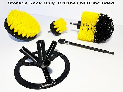 Miniatura 3 de 1058DESIGNS - Soporte organizador de almacenamiento compatible con Ryobi Holikme y todos los cepillos hexagonales de 14 de pulgada de 0.25 pulgadas