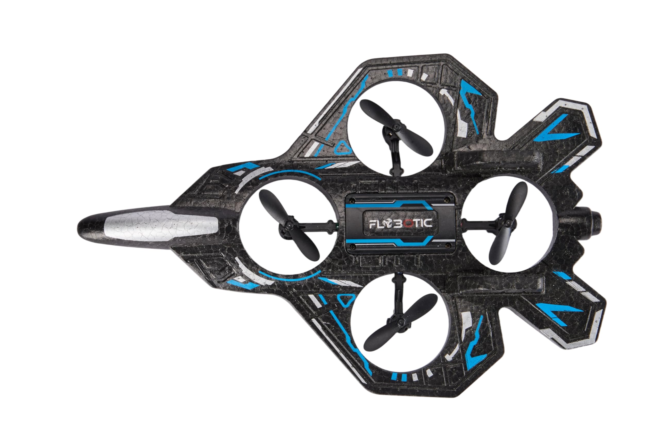 Silverlit - Flybotic - Turbo Plane - Zdalnie sterowany samolot 2 w 1 - Looping 360° - Automatyczne start - 2,4 GHz