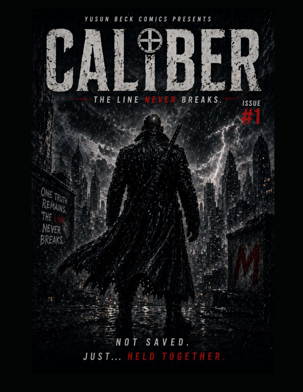 THE LINE NEVER BREAKS: CALIBER (ISSUE #1): The Line Between Control and Chaos