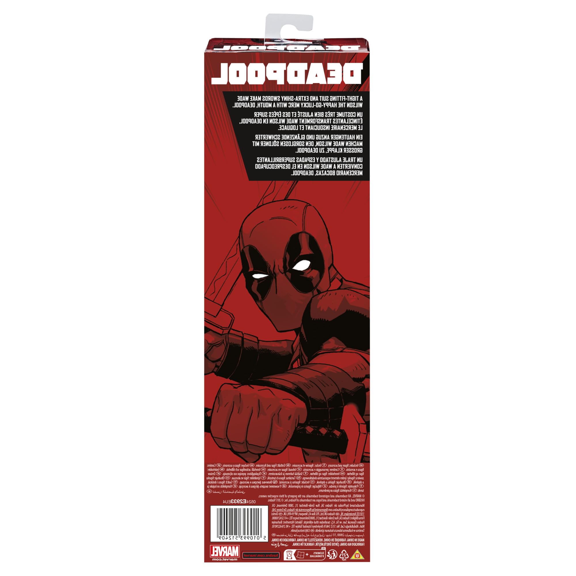 Marvel Hasbro Deadpool, Action Figure con Accessorio