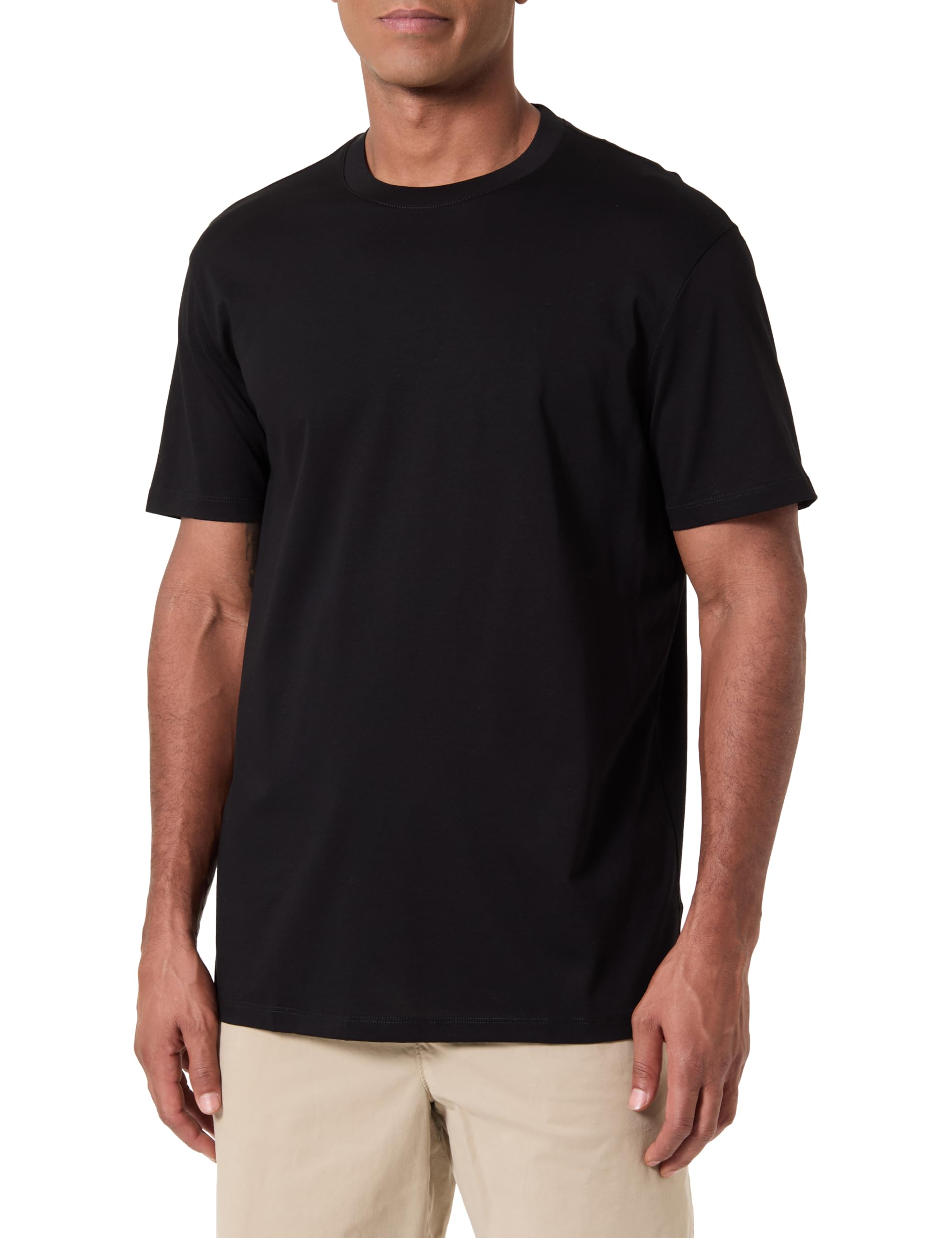 Armani Exchange Hombre Negro Camisetas, Talla: L