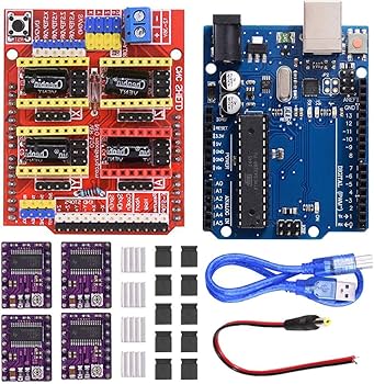 Amazon.com: DAOKI CNC Shield V3.0 Expansion Board Kit with Board Amazon.com: DAOKI CNC Shield V3.0 Expansion Board Kit with Board