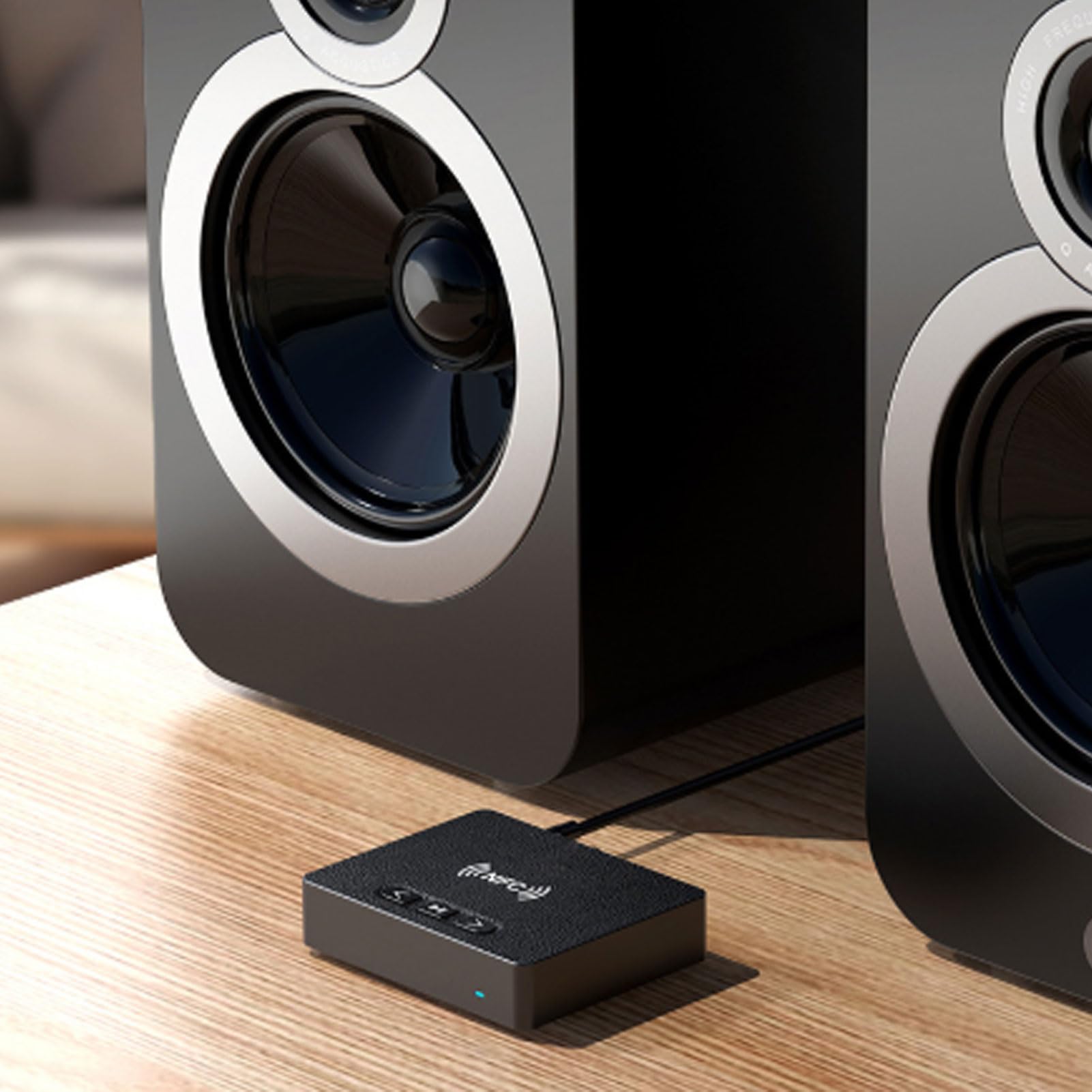 Ricevitore Audio Bluetooth 6.0, con Adattatore Audio Wireless NFC 3,5 Mm AUX Radio Corporation of America per Stereo per Auto Domestica
