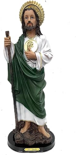 C & C Estatua de San Judas de San Judas Tadeo Estatua de San Santo de 18 pulgadas PO18JU