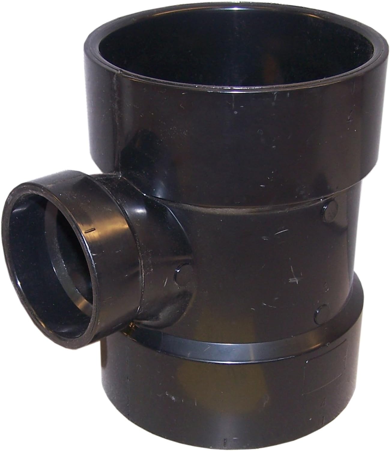 Genova Products 81142 ABS Reducing Sanitary Tee, 4 x 2