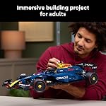LEGO Technic Oracle Red Bull Racing RB20 F1 Race Car Model Kit - Building Set for Adults, Ages 18+ with Realistic Features - Gift for Groom, Groomsmen - 42206