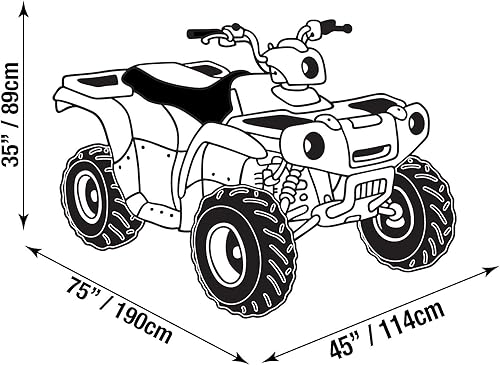 Miniatura 3 de Raider 02-6610 GT-Series Cubierta de almacenamiento grande ATV