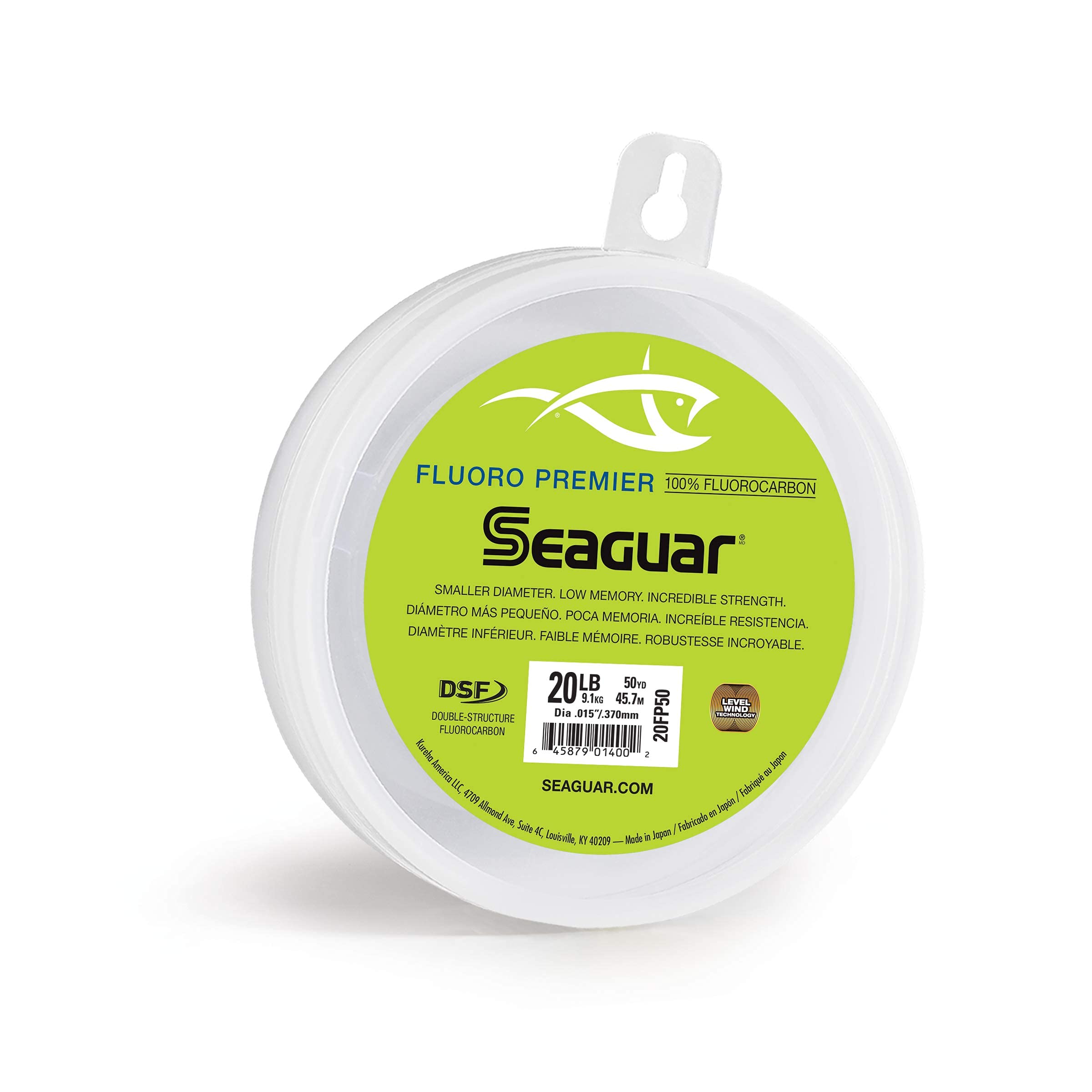 Seaguar Fluoro Premier 50-Yards Fluorocarbon Leader (130-Pounds)