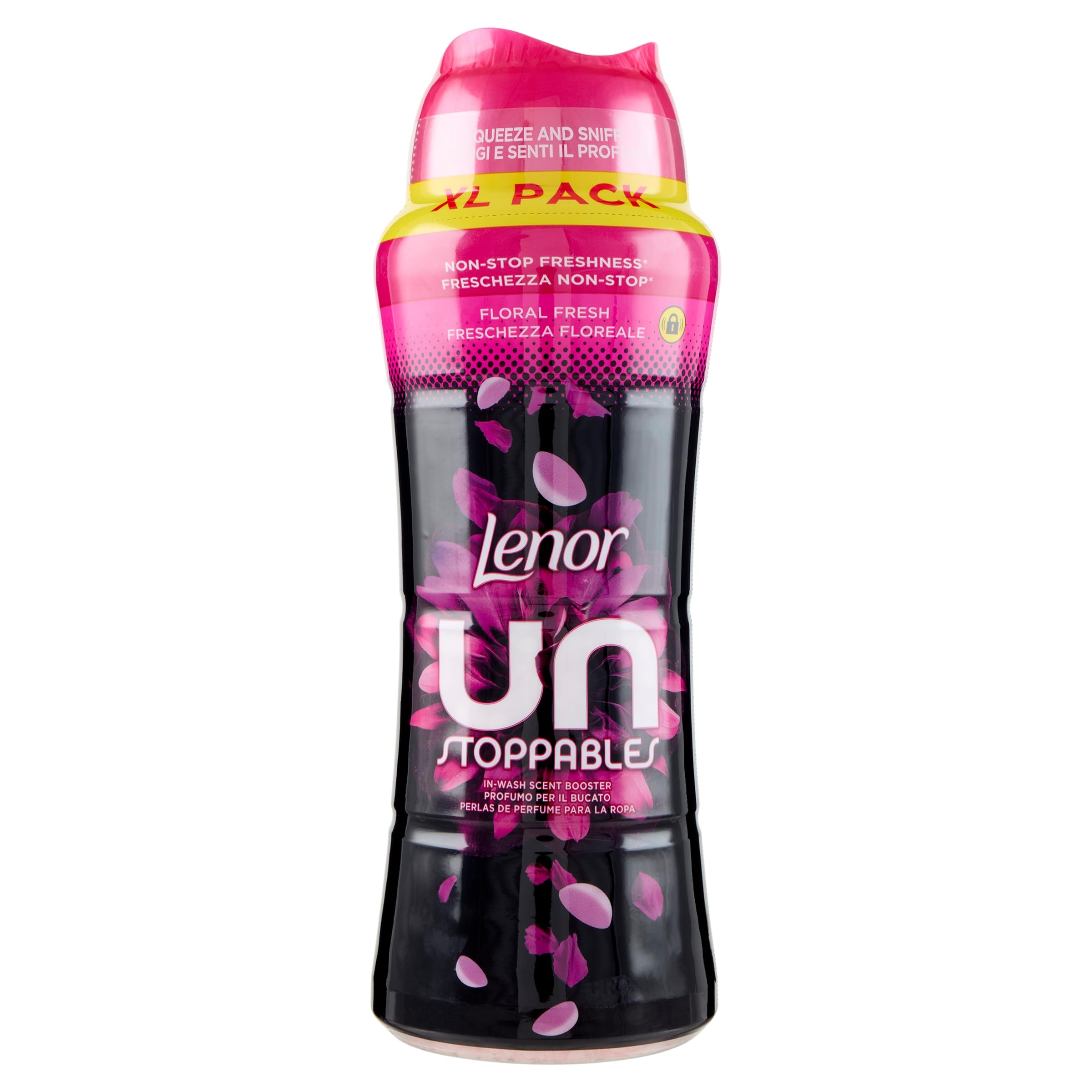 Lenor Unstoppables Floral Fresh 495 g – Duft-Booster für Frische vom Waschen bis zum Waschen