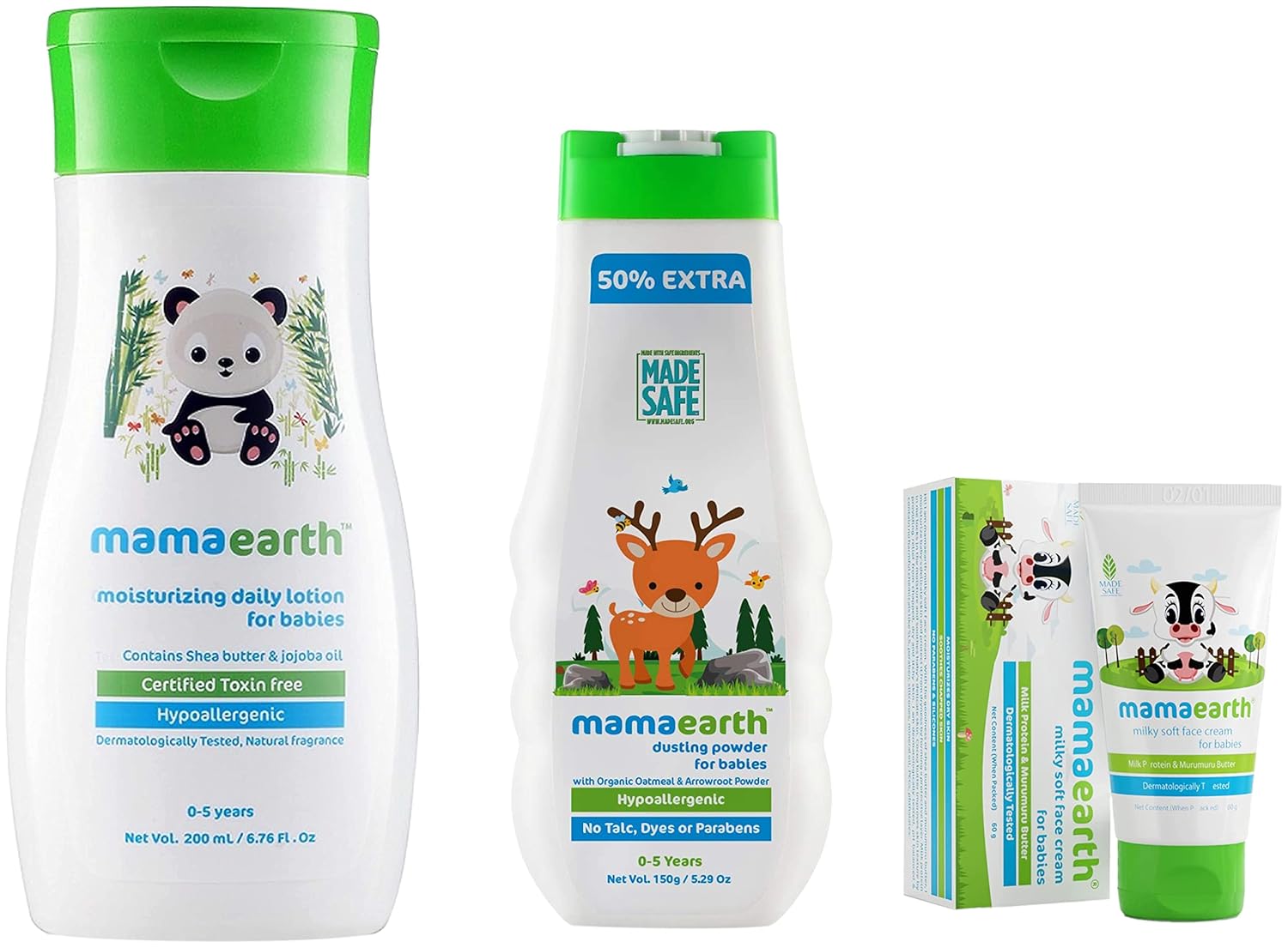 Buy Mamaearth Milky Soft Natural Baby Face Cream for Babies 60mL