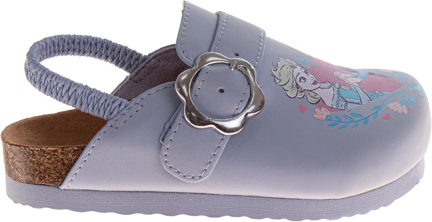 Josmo Cars Frozen Clog Sandals with Backstrap Closed Toe Cork Footbed Clogs for Boy Girl Slip-On Slides Sandal Sizes 6-10 Toddler 11-12 Little Kid image 3