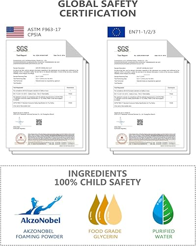 Miniatura 6 de Sago Brothers Arcilla seca al aire 24 colores arcilla modeladora de juguetes para niños 3 años de edad kit de arcilla de moldeo sin ensuciar modelo