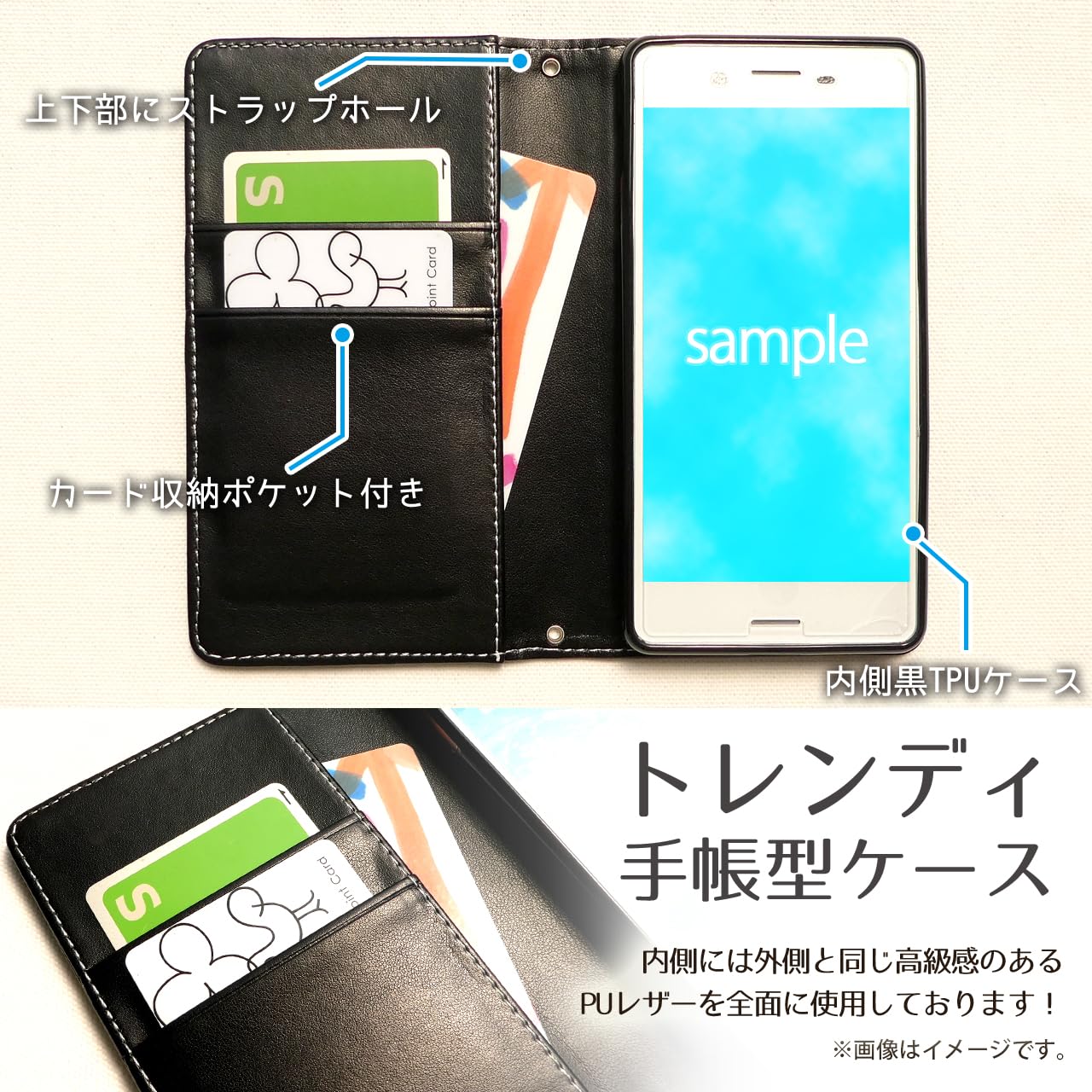 Amazon.co.jp: Galaxy A52 5G SC-53B 用 ケース 手帳型ケース カバー