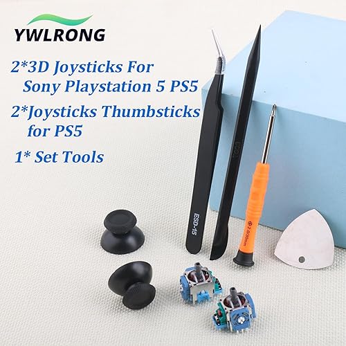 Miniatura 7 de for PS5 Joysticks Replacement for Sony PlayStation 5 PS5 Controller Joystick Replacement for PS5 Analog Stick Replacement Module Potentiometer for