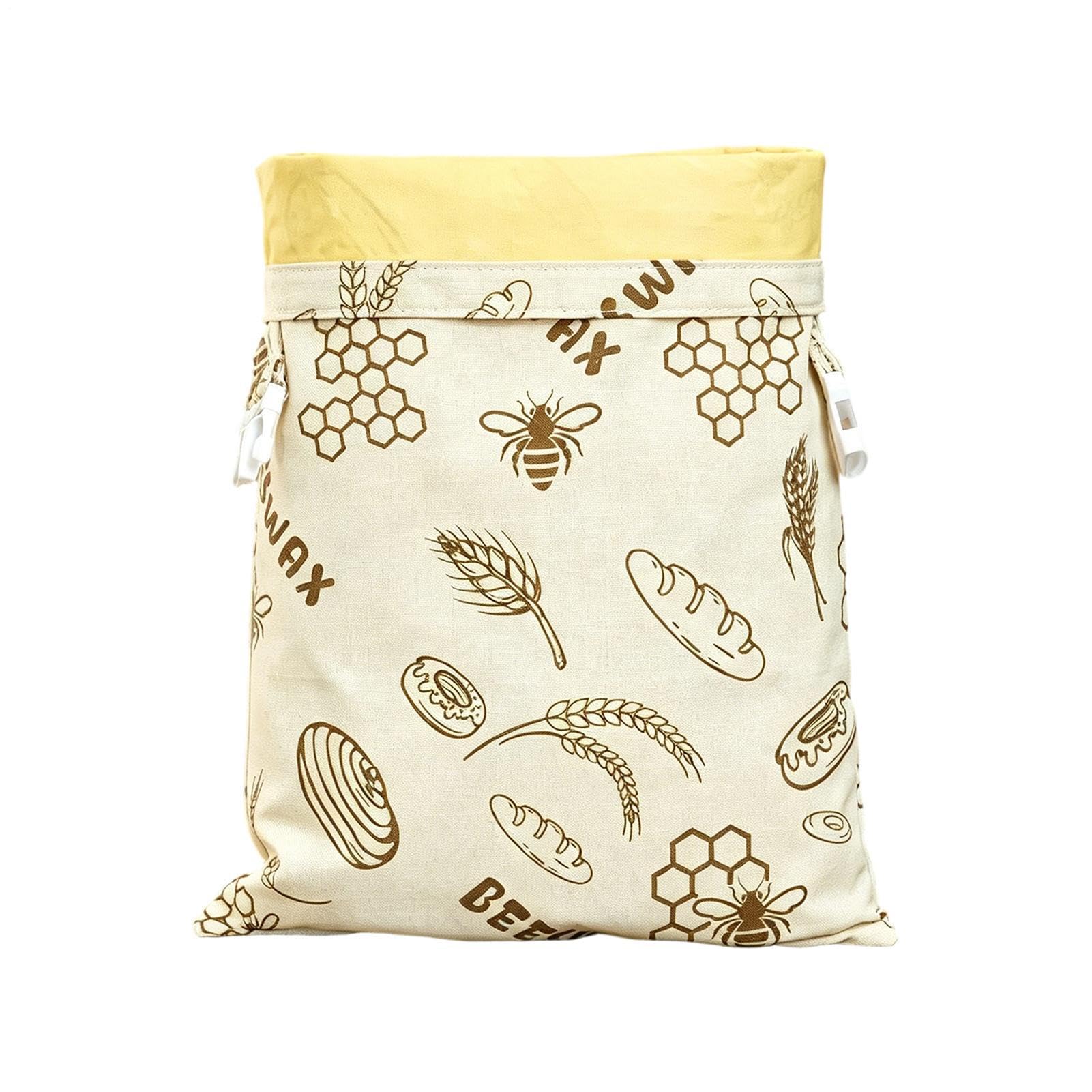 Porta sándwich de algodón de abejas para meriendas y picnics